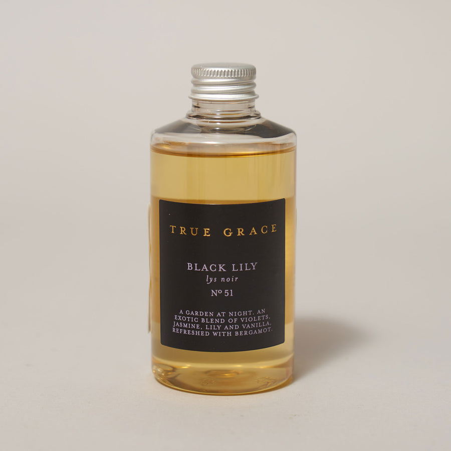 Black Lily Room Diffuser Refill & reeds for tester | True Grace