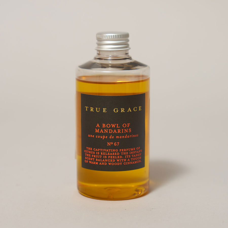 A Bowl of Mandarins Diffuser Refill & reeds for TESTER | True Grace