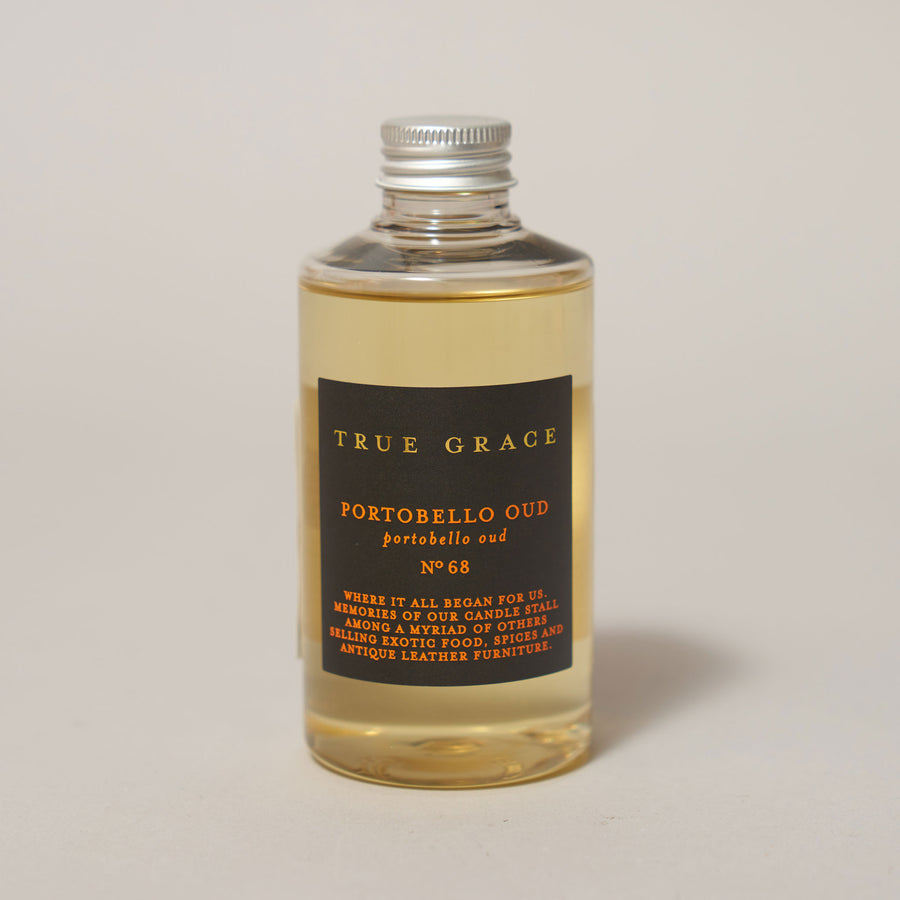 Portobello Oud Room Diffuser Refill & reeds for tester | True Grace