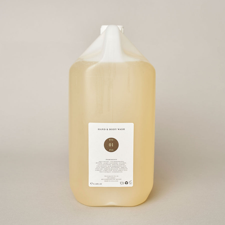 Fig 5 Litre Hand & Body Wash Refill | True Grace